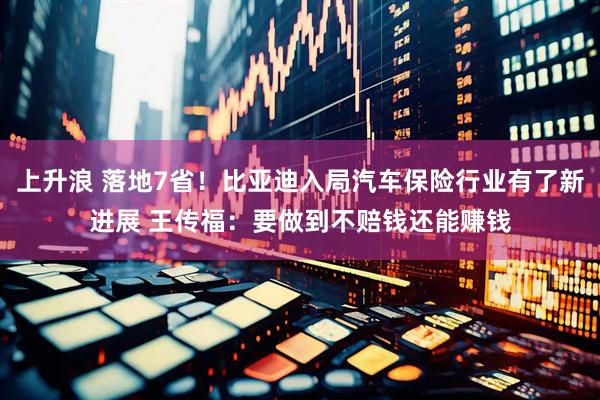 上升浪 落地7省！比亚迪入局汽车保险行业有了新进展 王传福：要做到不赔钱还能赚钱