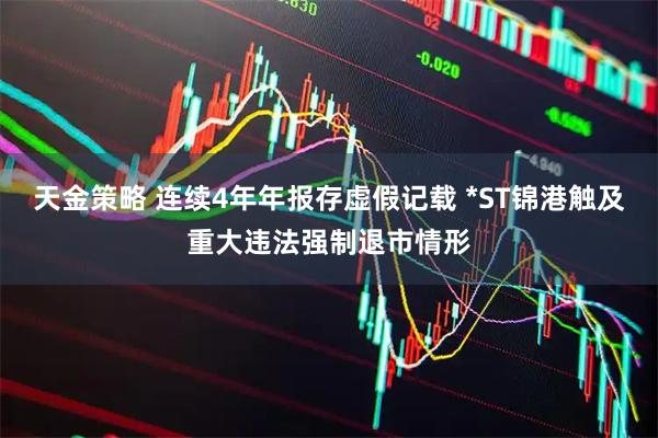 天金策略 连续4年年报存虚假记载 *ST锦港触及重大违法强制退市情形